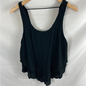 Mossimo Supply Textured Scoop Neck Top size medium